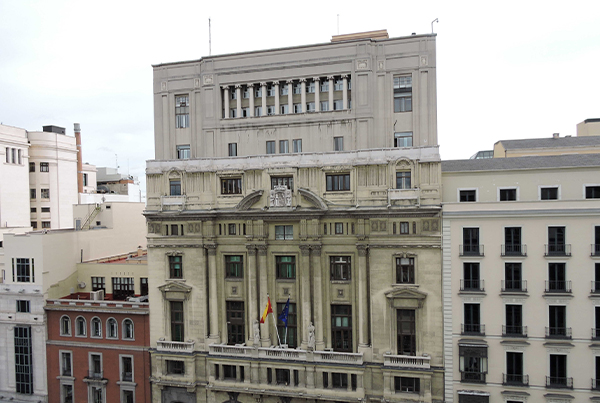 Rehabilitación fachada Ministerio Educación</br>Madrid</br>Proyecto</br>2020