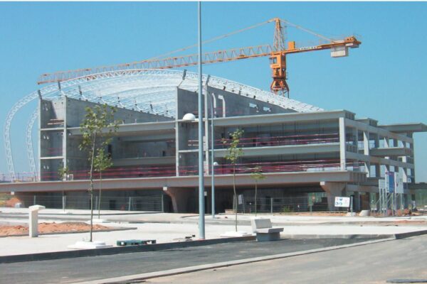 Estructura CIE II Toledo en construcción 2004